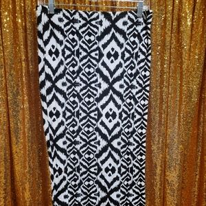 Stech tribal print skirt